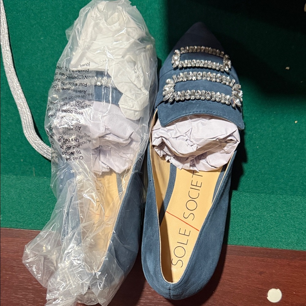 Sole Society Embellished Flats
